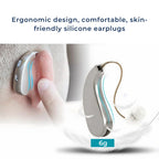 Rechargeable Digital Hearing Amplifier for Clear Sound – Comfortable for Adults and Seniors