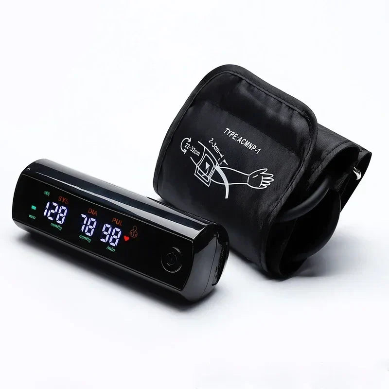 Rechargeable LCD Arm Blood Pressure Monitor with Voice Function – VitalScan