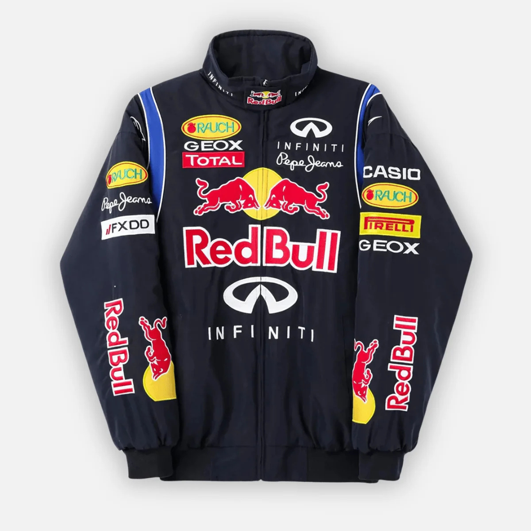 Red Bull Racing F1 Vintage Jacket – Unisex – Retro
