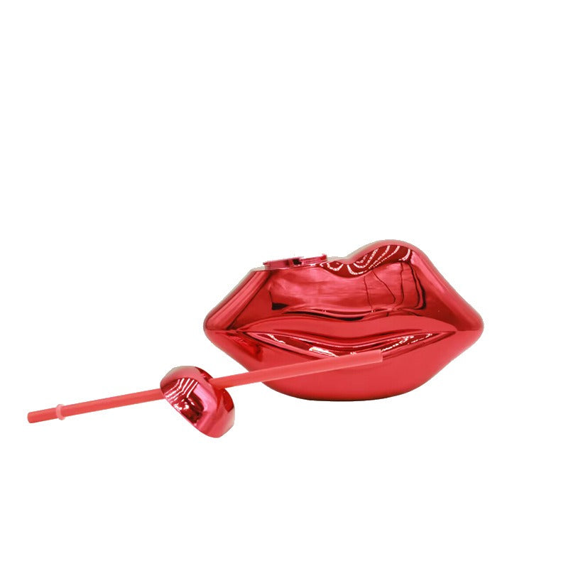 Red lip water cup – romantic bar party gift