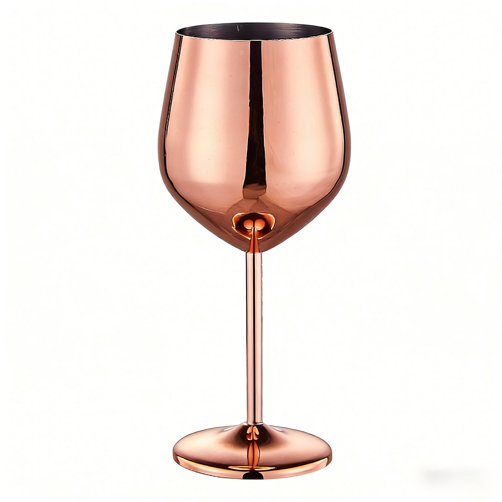 Red Wine Glass with Thick Base