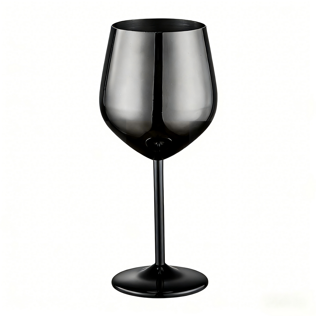 Red Wine Glass with Thick Base