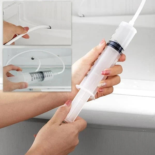 Refrigerator Cleaning Brush | Odour Removal | Flexible Drain Cleaning | Easy & Hygienic | Frostea