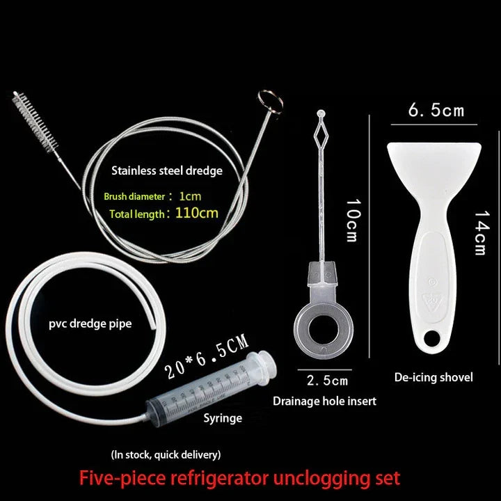 Refrigerator Cleaning Brush | Odour Removal | Flexible Drain Cleaning | Easy & Hygienic | Frostea
