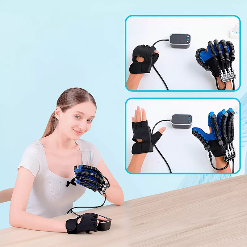 Rehabilitation robot glove – adjustable speed, ergonomic design, ideal for post-stroke recovery and motor skill enhancem