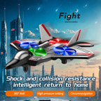Remote Control Flying Toy | 360° Loops & LED Lights | Shock-Resistant | JetGlow