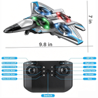 Remote Control Flying Toy | 360° Loops & LED Lights | Shock-Resistant | JetGlow