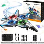 Remote Control Flying Toy | 360° Loops & LED Lights | Shock-Resistant | JetGlow