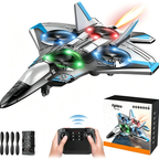 Remote Control Flying Toy | 360° Loops & LED Lights | Shock-Resistant | JetGlow