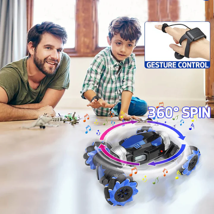 Remote Control Stunt Car with Gesture Watch