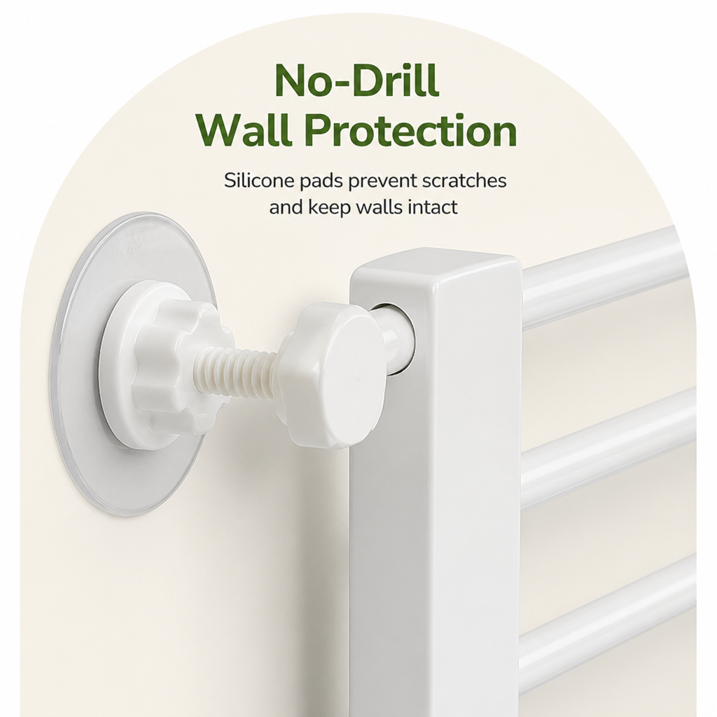 Retractable Dog Gate Without Drilling (Adjustable Width)