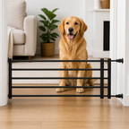 Retractable Dog Gate Without Drilling (Adjustable Width)