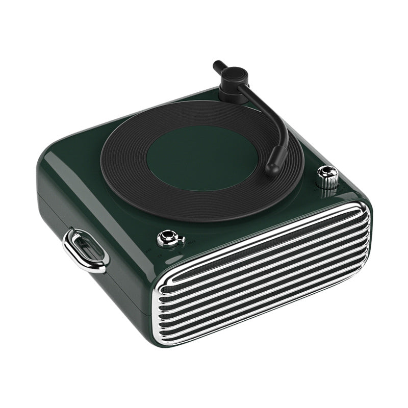 Retro Bluetooth Speaker with FM Radio & Air Freshener for Home & Office