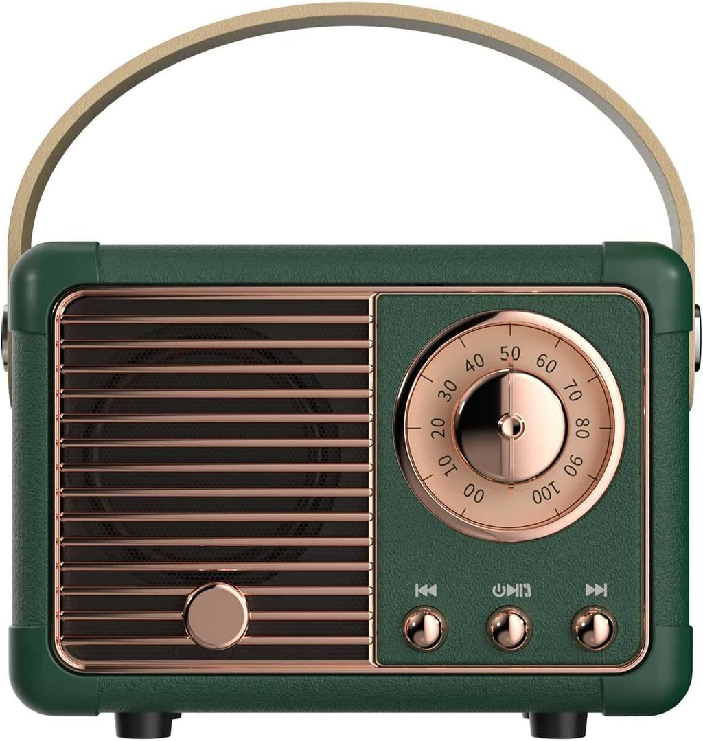 Retro Bluetooth Speaker with Wireless Connectivity