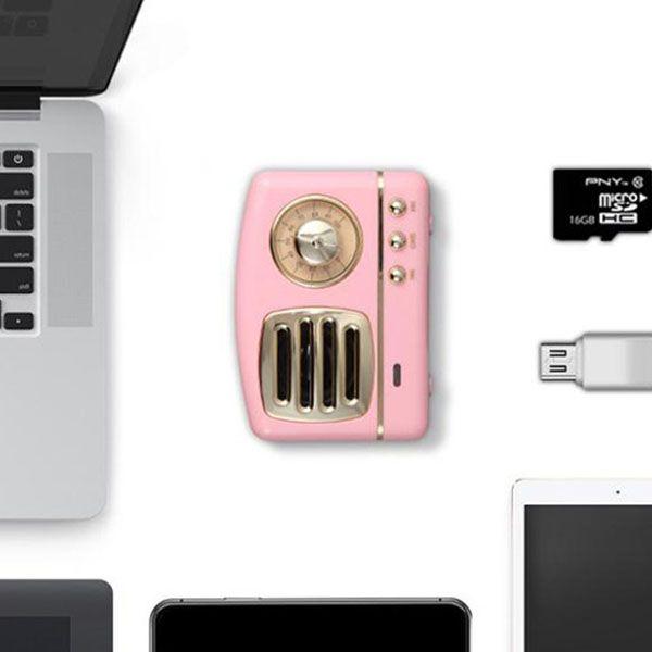 Retro Mini Bluetooth Speaker