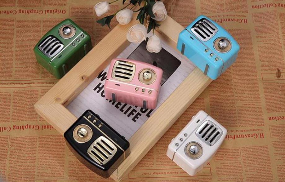 Retro Mini Bluetooth Speaker