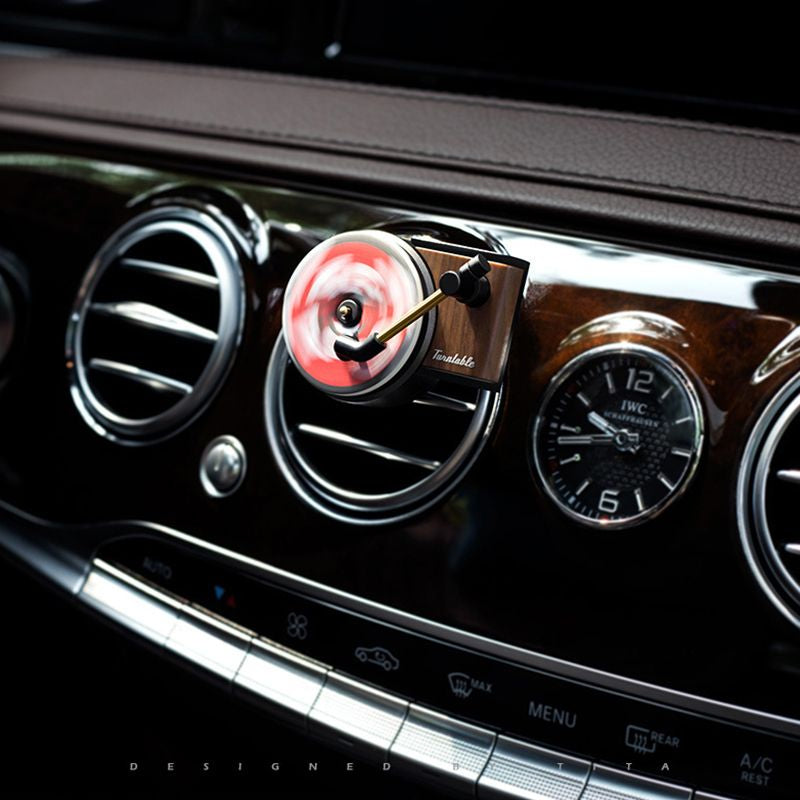 Retro Record Player Car Aromatherapy Diffuser