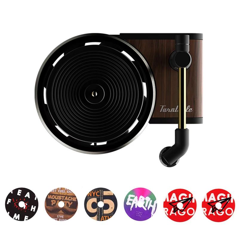 Retro Record Player Car Aromatherapy Diffuser