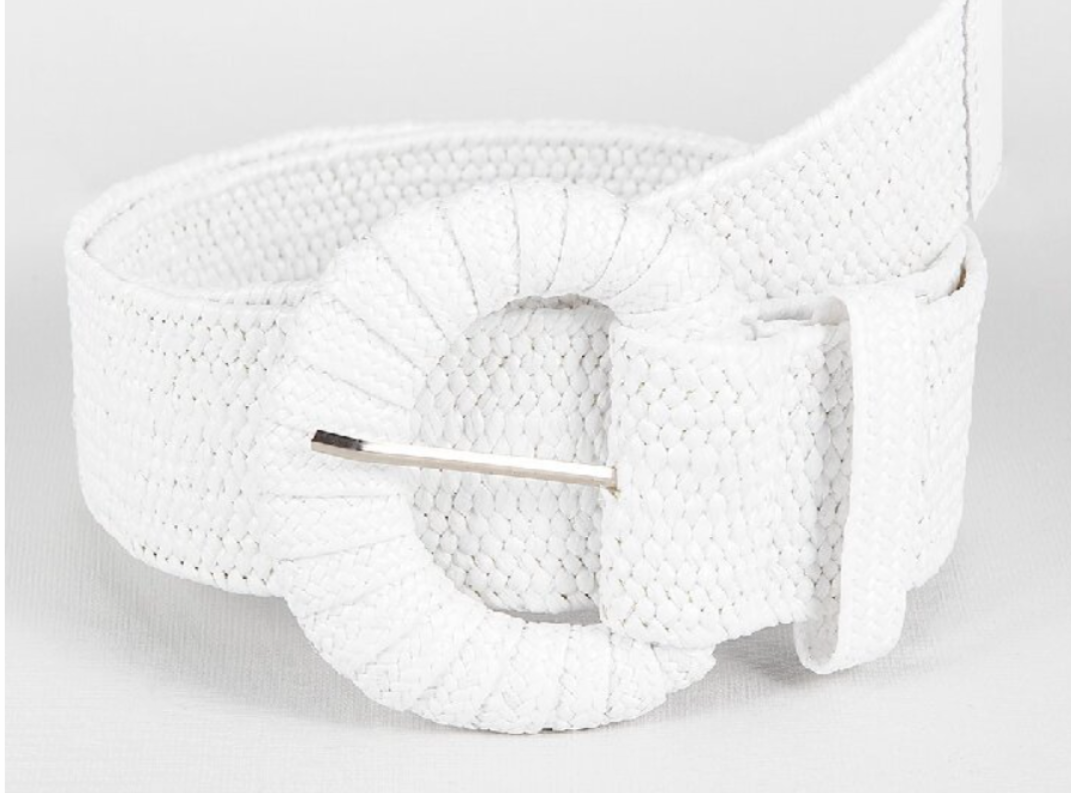 Retro Summer Women's Braided Belt – Adjustable Waist Accessory
