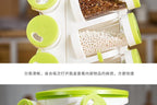 Revolving spice rack with 16 jars