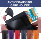 RFID-Blocking Card Holder with Auto-Eject