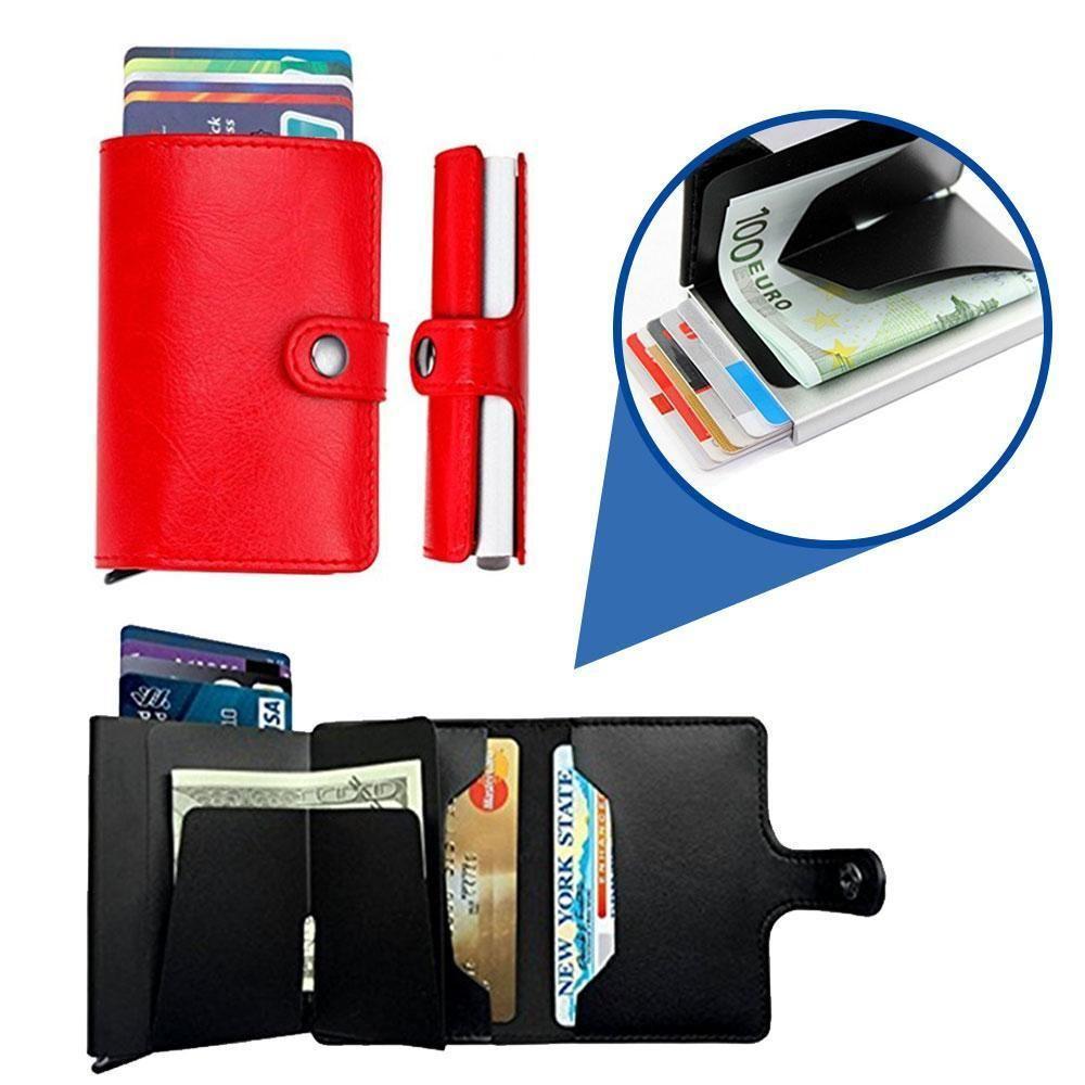 RFID-Blocking Card Holder with Auto-Eject