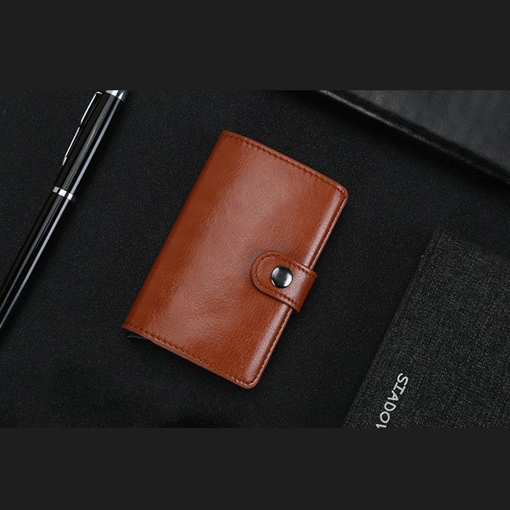 RFID-Blocking Card Holder with Auto-Eject