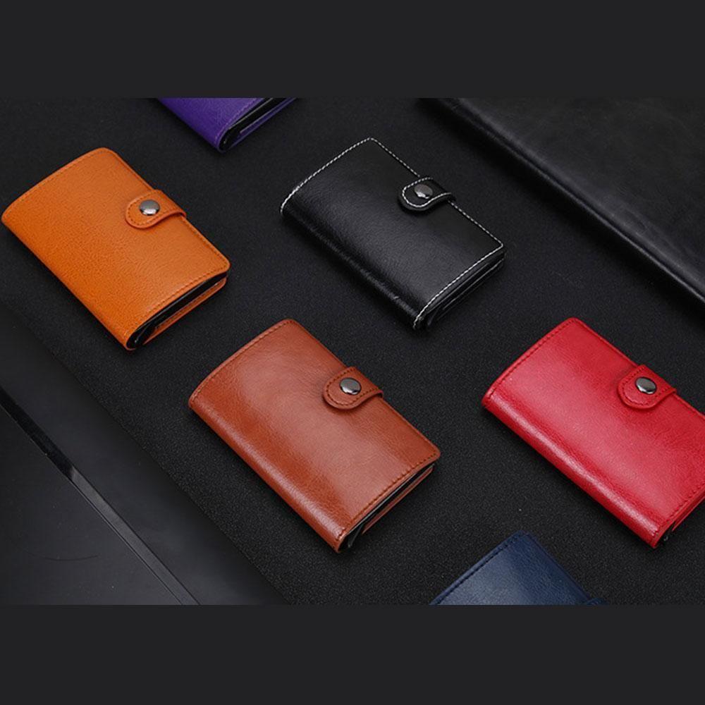 RFID-Blocking Card Holder with Auto-Eject