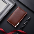 RFID-Blocking Genuine Leather Card Holder