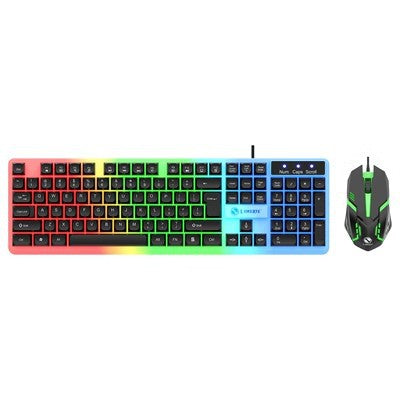 RGB Gaming Keyboard and High-Precision Mouse Set