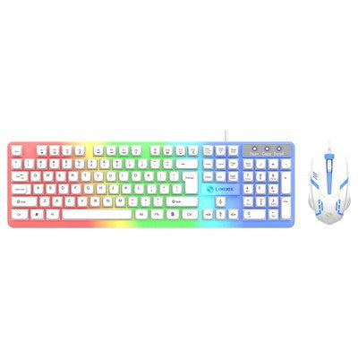RGB Gaming Keyboard and High-Precision Mouse Set