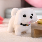 Robot Dog Interactive Plush Puppy Toy Walking Barking Tail Wagging
