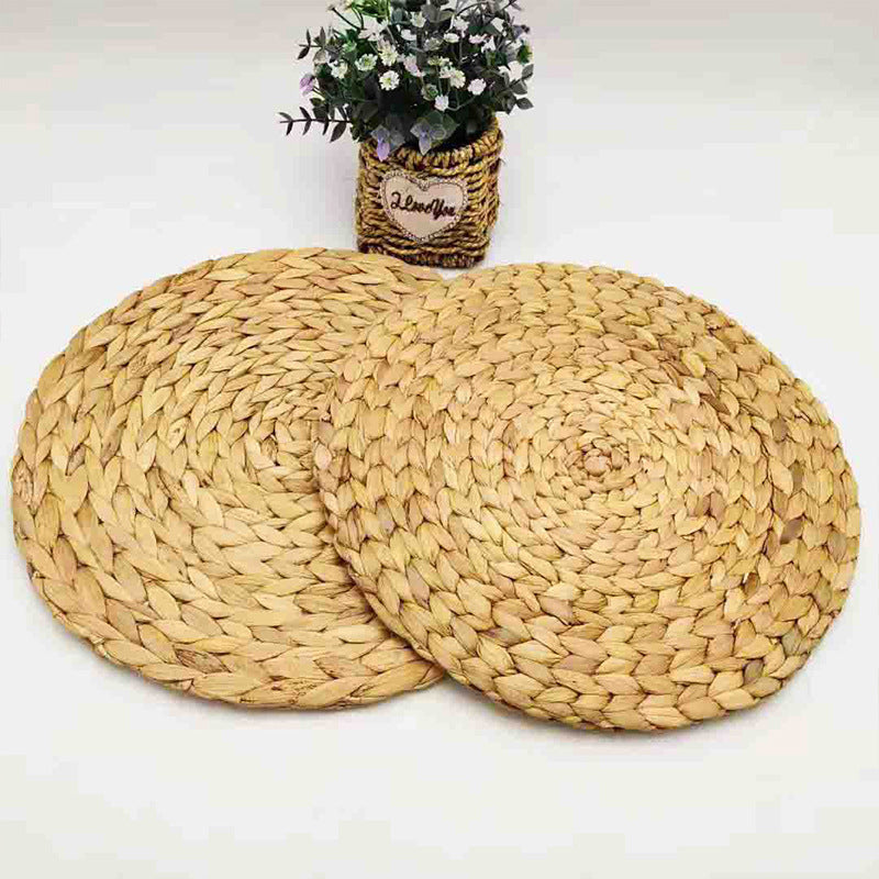 Rustic Round Woven Coasters