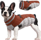 SafeWalk Winter Harness Jacket – Waterproof Dog Jacket with Reflective Strips and Fleece Lining