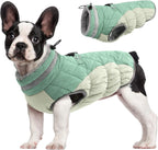 SafeWalk Winter Harness Jacket – Waterproof Dog Jacket with Reflective Strips and Fleece Lining