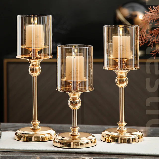 Boneroshop | Scandi Style Candle Holder | Elegant Home Accent
