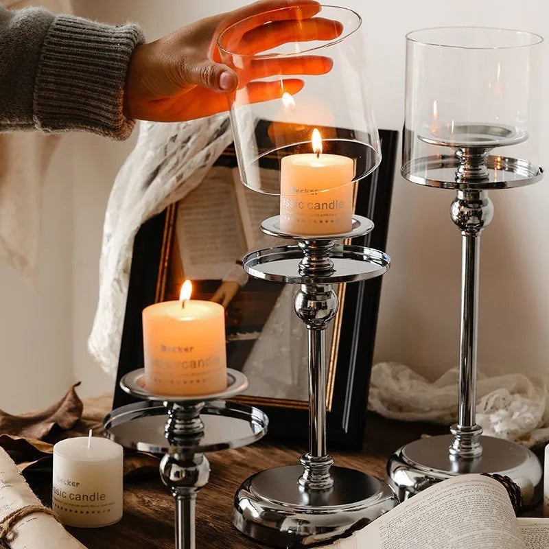 Boneroshop | Scandi Style Candle Holder | Elegant Home Accent