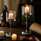 Boneroshop | Scandi Style Candle Holder | Elegant Home Accent