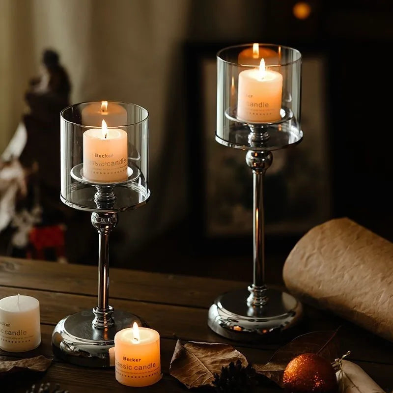 Boneroshop | Scandi Style Candle Holder | Elegant Home Accent