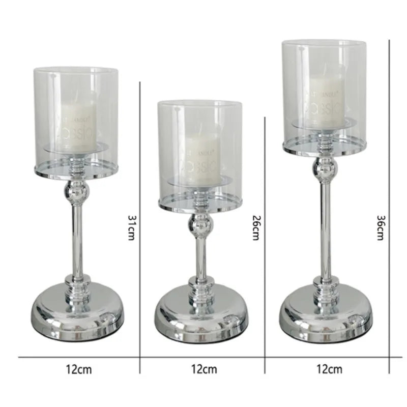 Boneroshop | Scandi Style Candle Holder | Elegant Home Accent