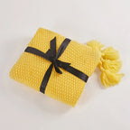 Boneroshop | Scandinavian Knitted Wool Blanket - Aurora