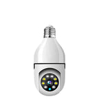 Security camera with remote access and integrated light 1080p