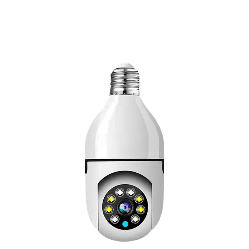 Security camera with remote access and integrated light 1080p