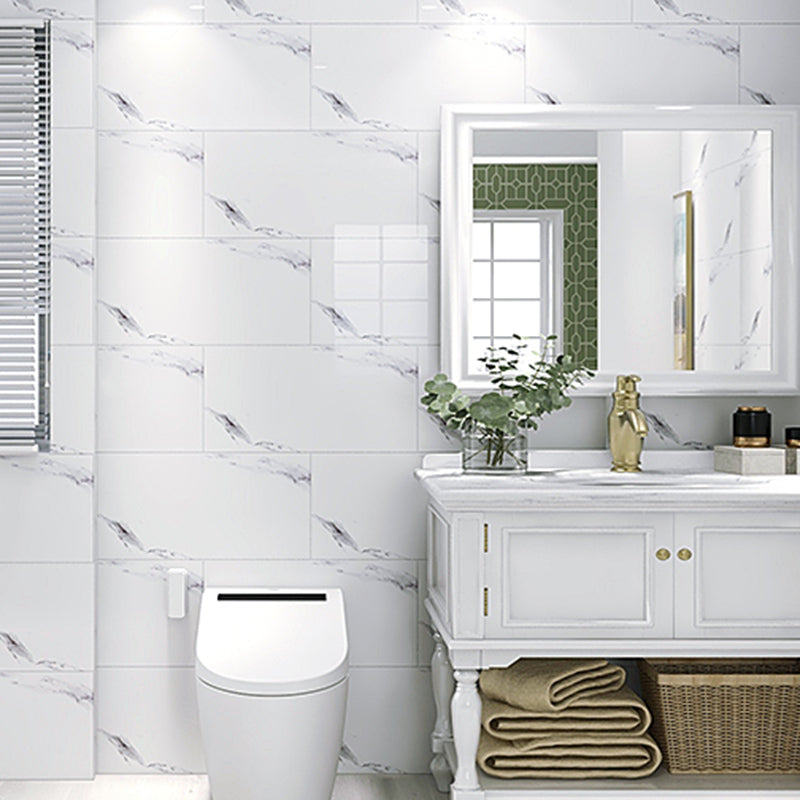 Self-Adhesive Tile Stickers – Rectangular Brick Pattern for Bathrooms
