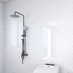 Self-Adhesive Tile Stickers – Rectangular Brick Pattern for Bathrooms