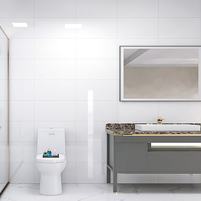 Self-Adhesive Tile Stickers – Rectangular Brick Pattern for Bathrooms