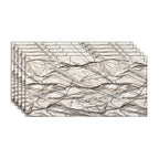 Self-Adhesive Tile Stickers – Rectangular Brick Pattern for Bathrooms