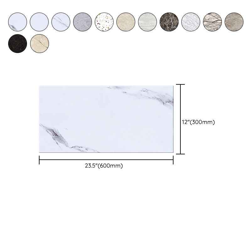 Self-Adhesive Tile Stickers – Rectangular Brick Pattern for Bathrooms