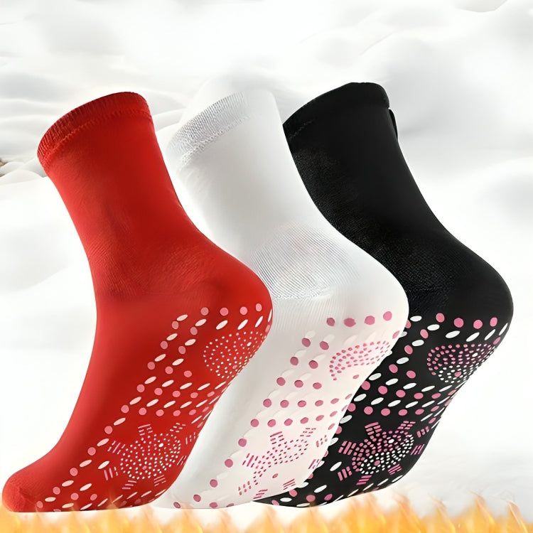Self-Heating Socks with Magnetic Therapy – Breathable Thermal Compression Socks for Cold Feet & Circulation