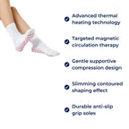 Self-Heating Socks with Magnetic Therapy – Breathable Thermal Compression Socks for Cold Feet & Circulation
